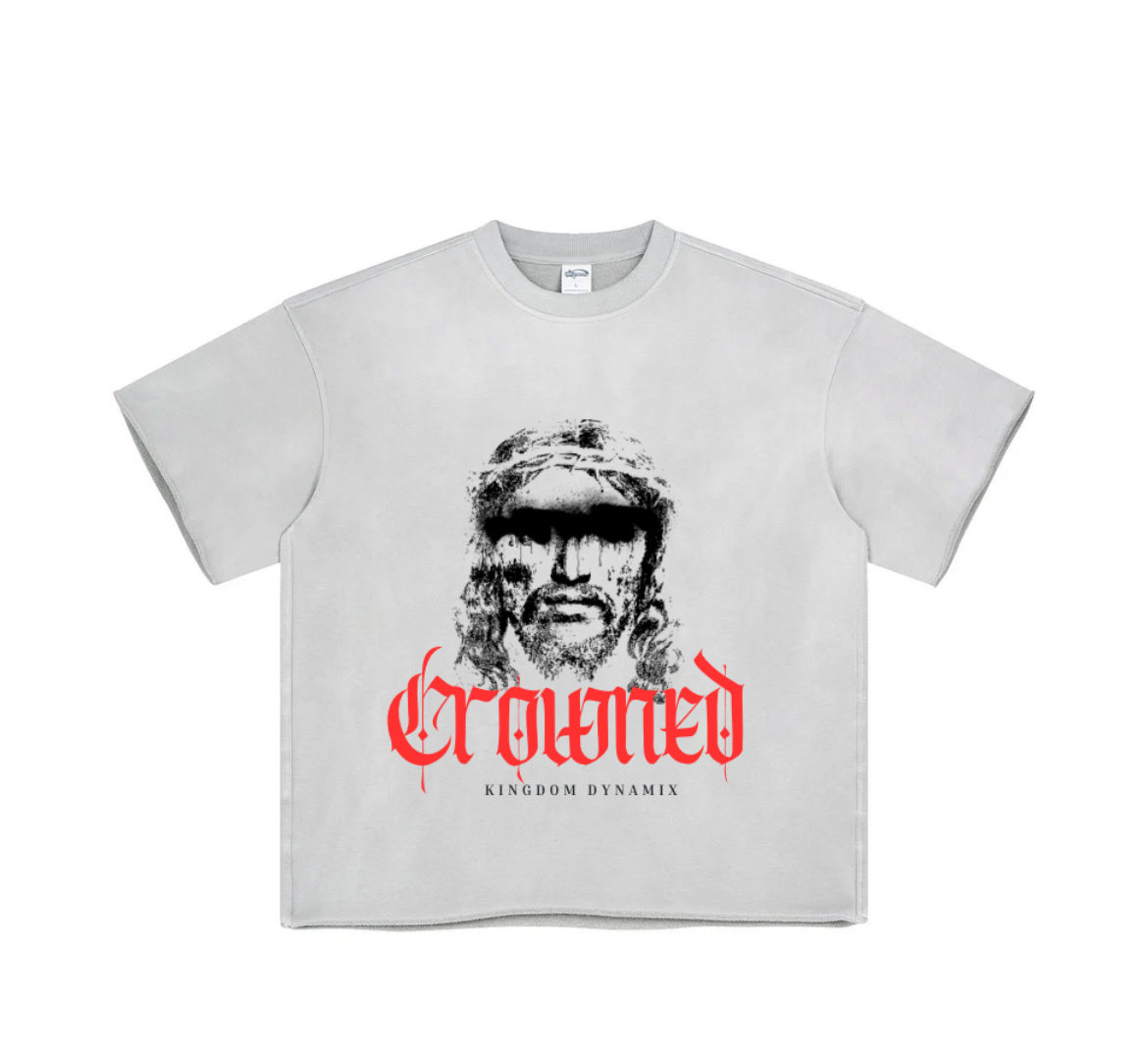 CROWNED Acid Washed Tee